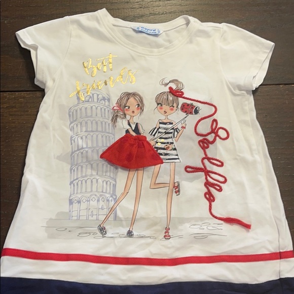 Mayoral tshirt for girls 3 - Picture 1 of 1